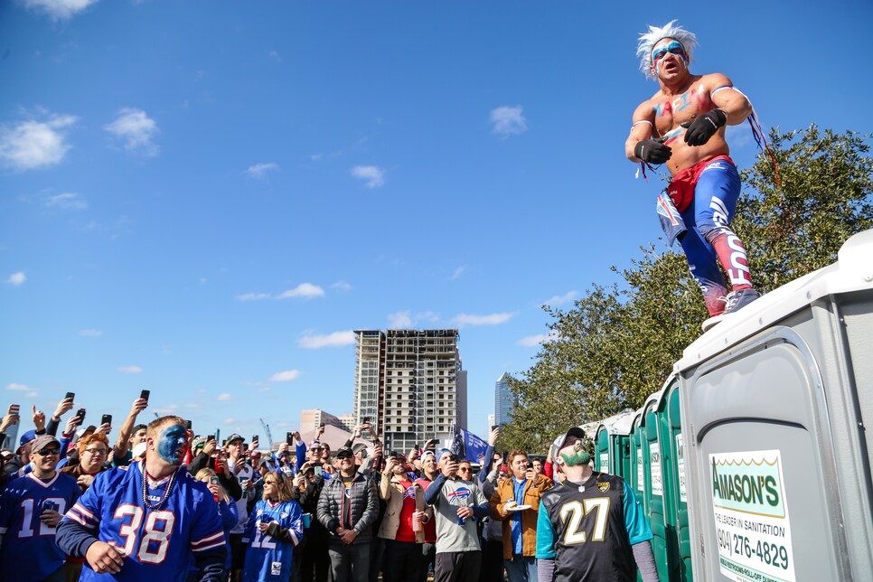 A Tailgate With the Energetic and Uniquely Weird Bills Mafia - The