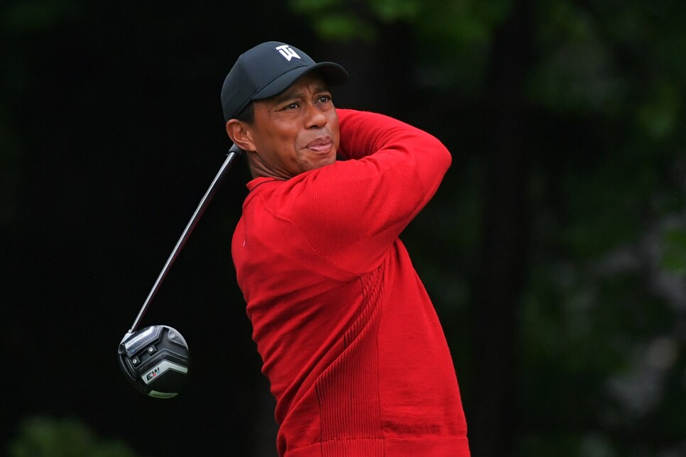 Johnny Miller's tears, Tiger Woods' red sweater, and a WAG's special ...