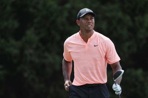 Tiger Woods is co-leading the Tour Championship, but would be five ...