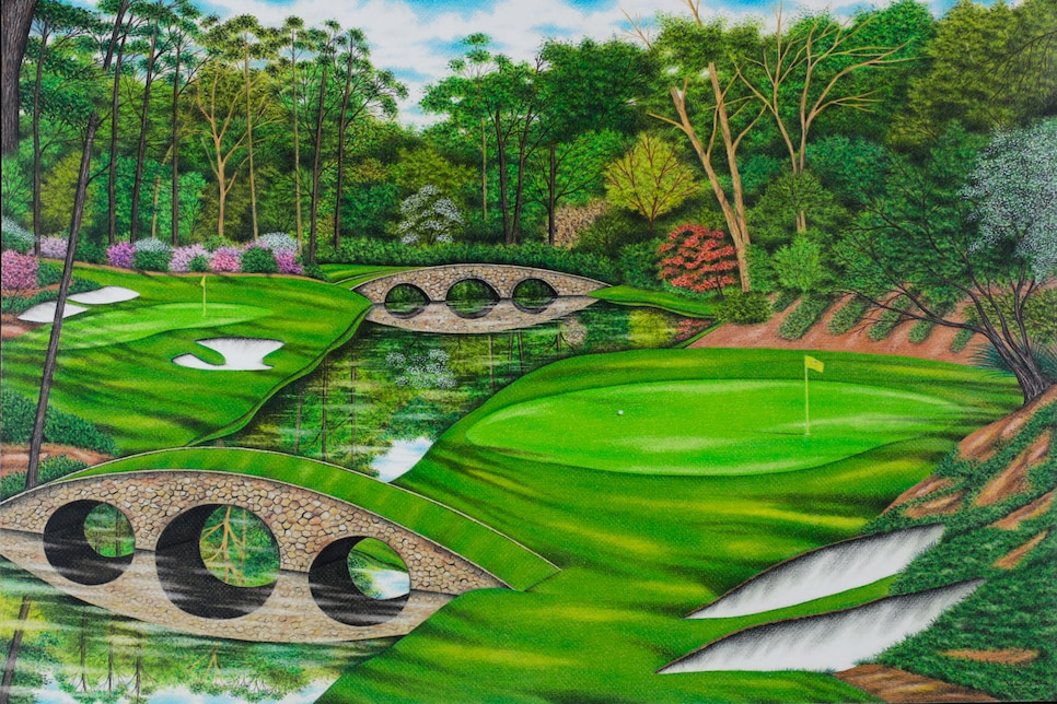 A sampling of Valentino Dixon's surreal golf drawings Golf News and