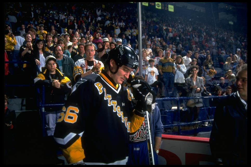 Hockey: Portrait of Pitts. Penguins #66