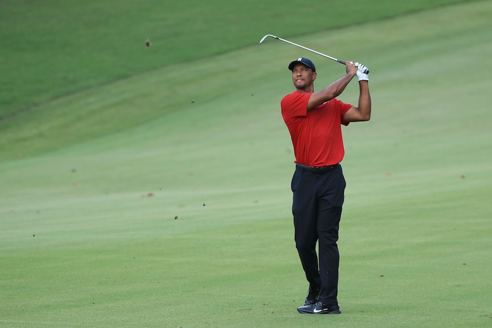 This staggering stat shows just how good of an iron player Tiger Woods