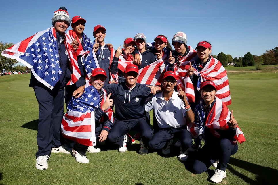 Ryder Cup 2018 Americans claim a onepoint win in the Junior Ryder Cup