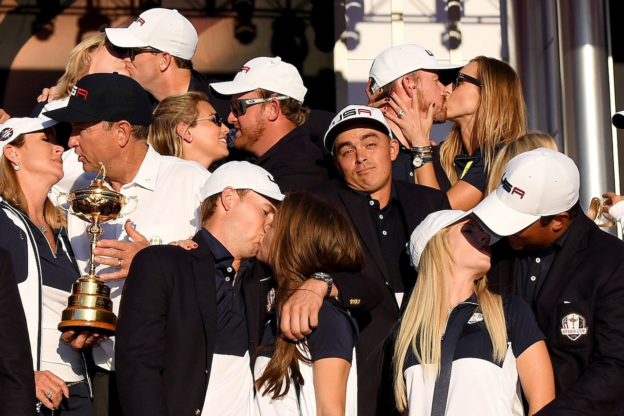 Ryder Cup 2018: Rickie Fowler has somebody to kiss at this year's Ryder ...