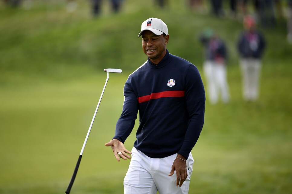 Ryder Cup 2018 Tiger Woods plummets back to earth with an ugly start