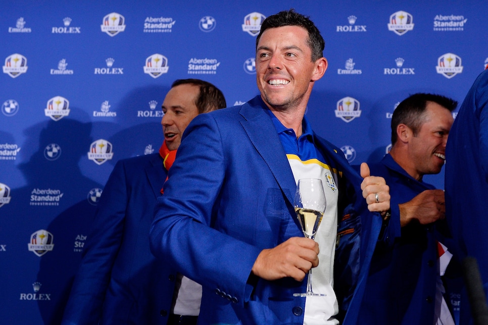 2018 Ryder Cup - Singles Matches