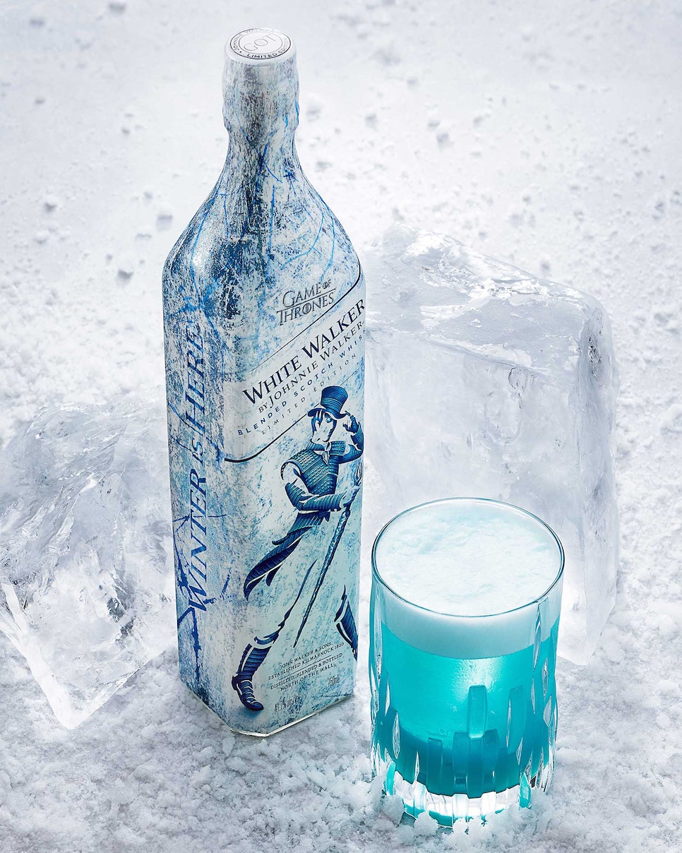 Johnnie Walker And Game Of Thrones Join Forces For Inevitable White Walker Scotch This Is The Loop Golf Digest