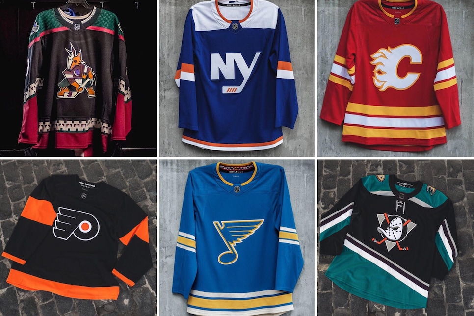 nhl white jerseys