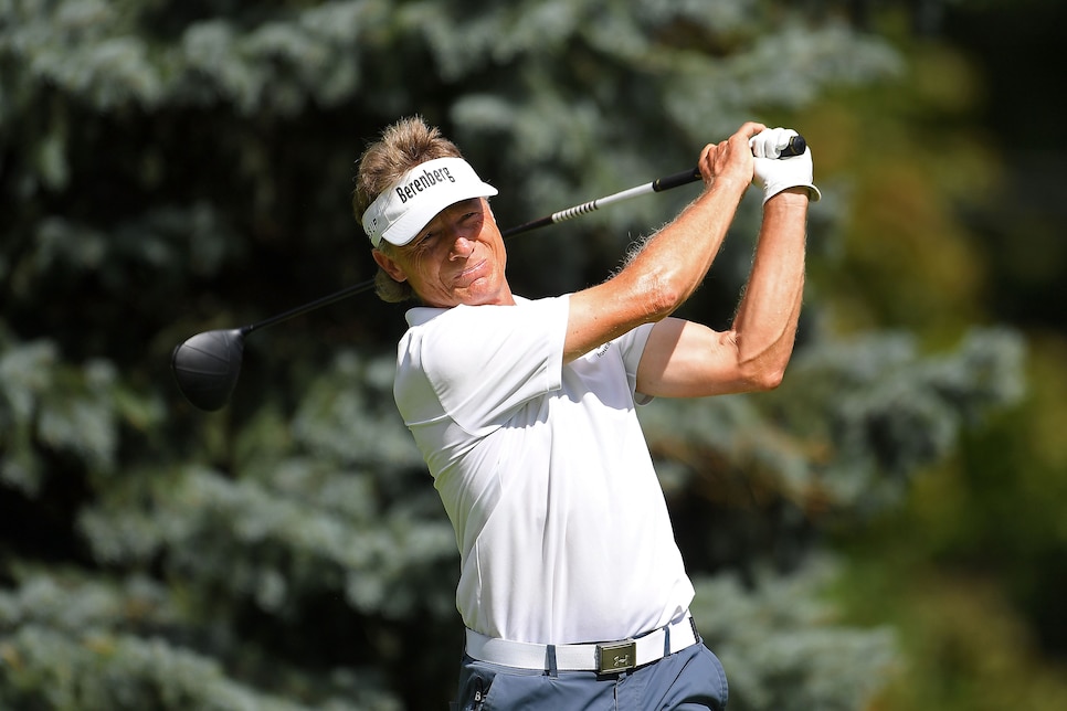 The clubs Bernhard Langer used to win the SAS Championship Golf