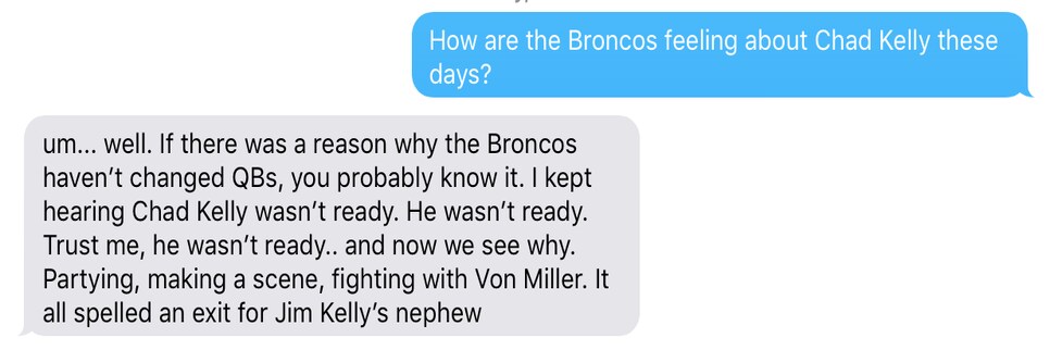 Who is Chad Kelly? A Look at the Denver Broncos QB, Jim Kelly's nephew