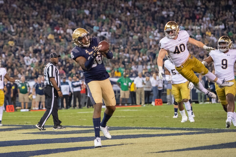 COLLEGE FOOTBALL: OCT 27 Navy v Notre Dame