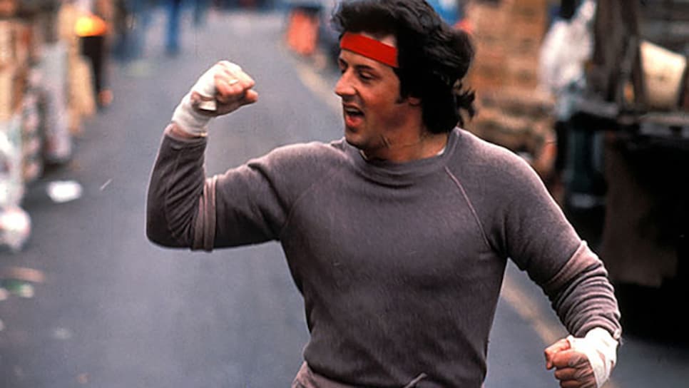 Sylvester Stallone Rocky Jogging 24x36 Poster | ubicaciondepersonas ...