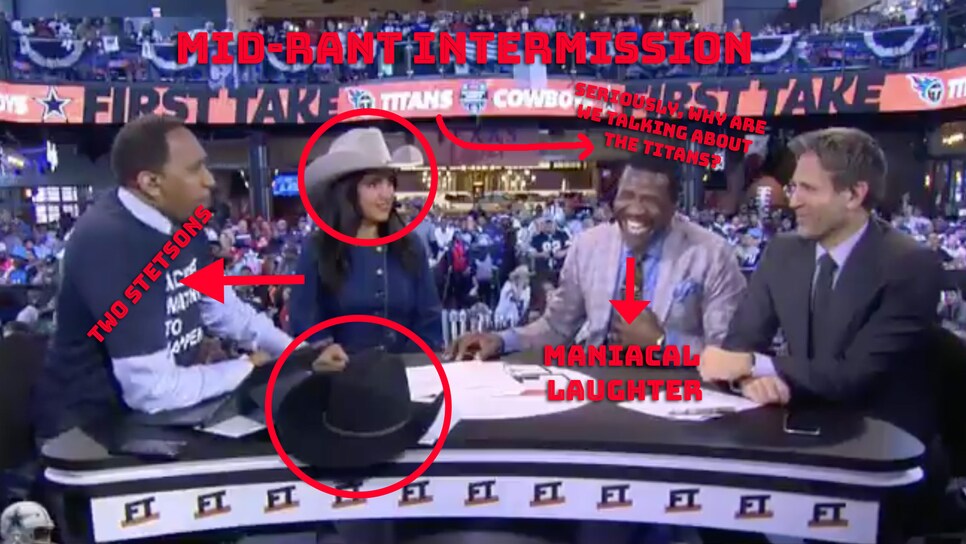 Michael Irvin just went thermonuclear on 'First Take'again, This is the  Loop