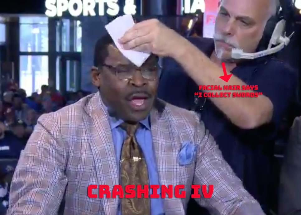 Michael Irvin Goes On Extensive, Sweaty 'First Take' Rant About Dallas  Cowboys