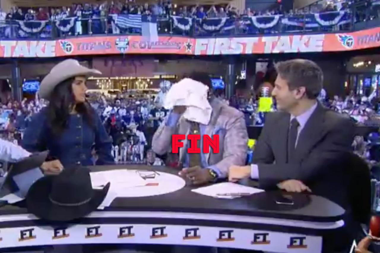 Michael Irvin just went thermonuclear on 'First Take'again, This is the  Loop