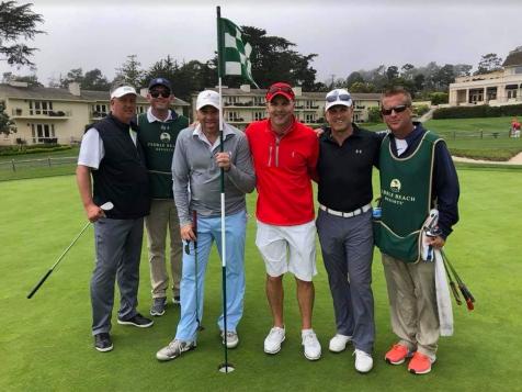 Pebble Beach caddies rally around one of their own in his fight against cancer