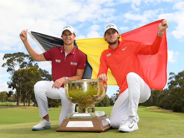 Thomas Pieters, Thomas Detry Lead Belgium To First World Cup Of Golf ...