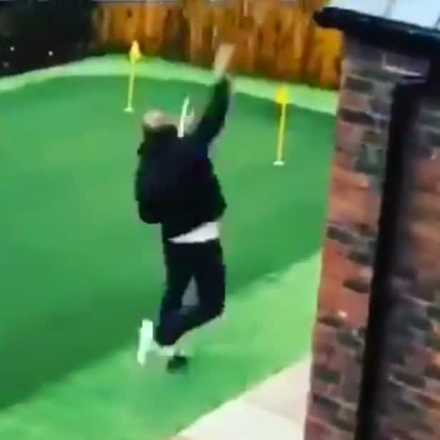 Former Ryder Cupper holes fantastic flop shot — in his backyard | Golf ...