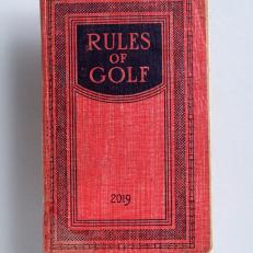 The Rules of Golf, 1920. Published by the Royal and Ancient Golf Club of St Andrews. (Photo by Sarah Fabian-Baddiel/Heritage Images/Getty Images)
