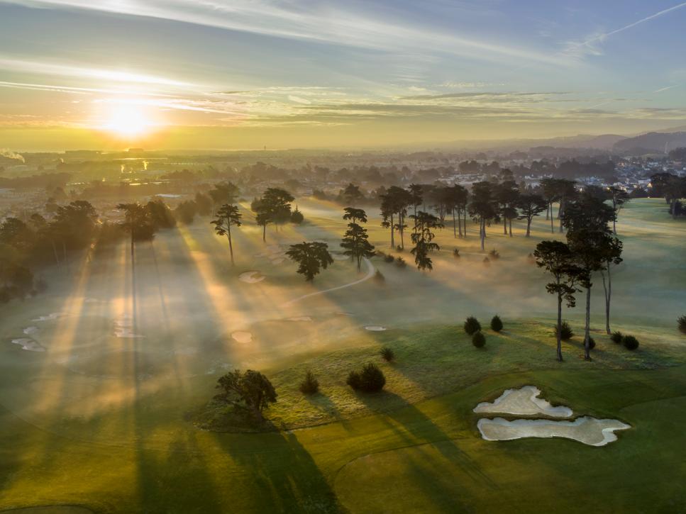 Sunrise at The California Golf Club