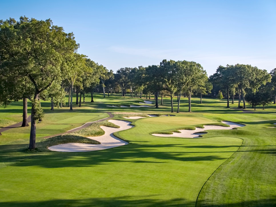 2nd hole, Ridgewood Country Club West nine