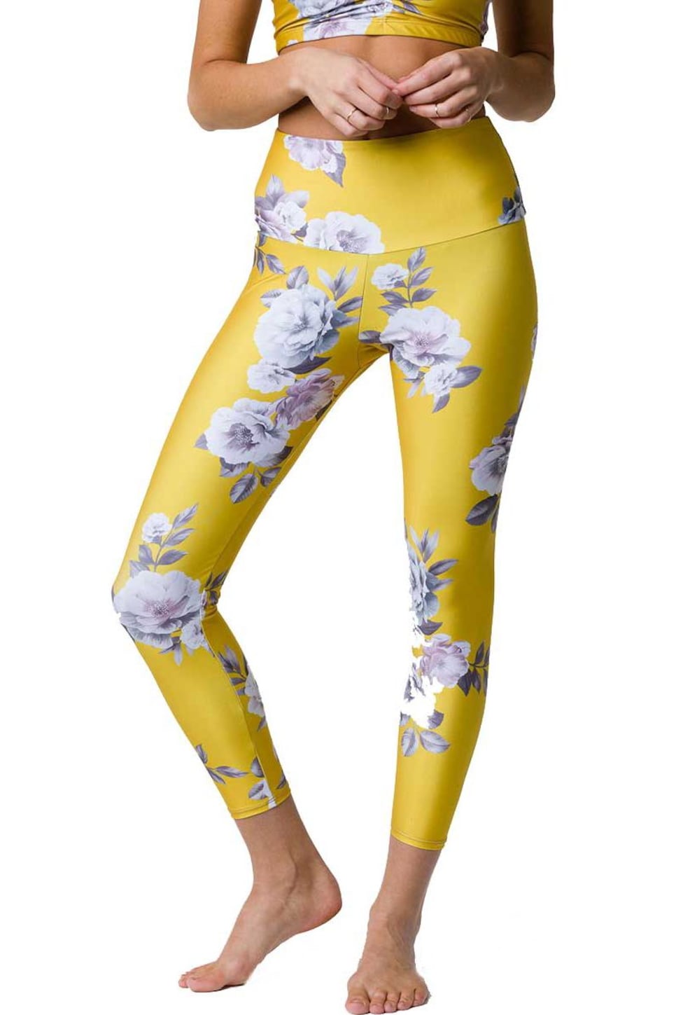 Onzie Golden Floral Leggings.jpeg