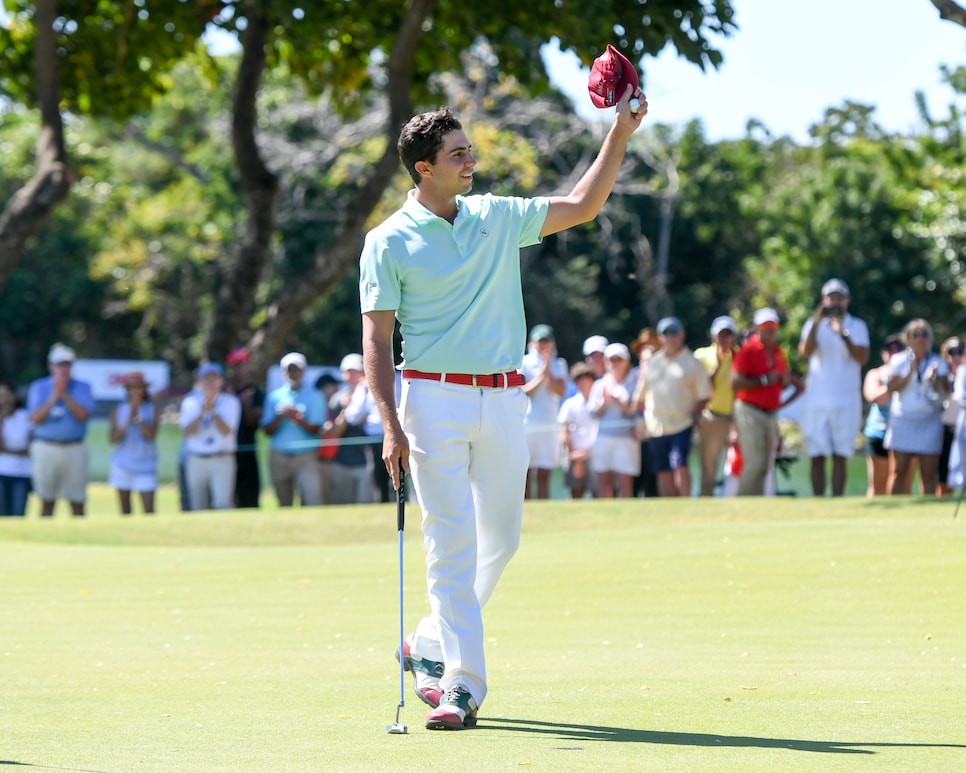 La Romana, DOMINICAN REPUBLIC: Alvaro Ortiz of Mexico pictured at the 2019 Latin America Amateur Championship at Casa de Campo Resort during the Final Round on January 20th, 2019. (Photo by Enrique Berardi/LAAC)