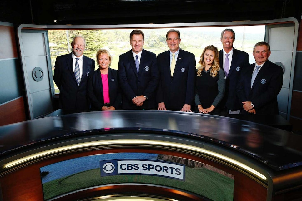 The CBS golf crew on what you don't see on TV, handling feedback from