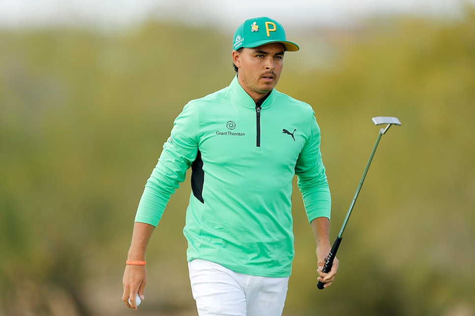 The clubs Rickie Fowler used to win the Waste Management Phoenix Open