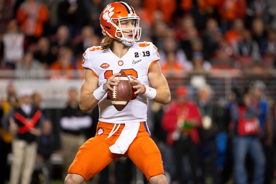 Trevor Lawrence truck sticks Clemson student who tried to set a