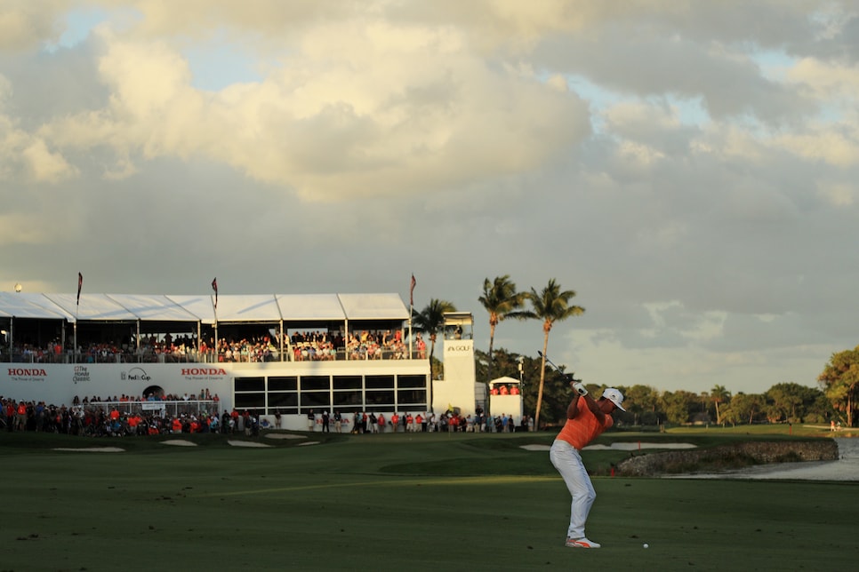 during the final round of The Honda Classic at PGA National Resort and Spa on February 26, 2017 in Palm Beach Gardens, Florida.