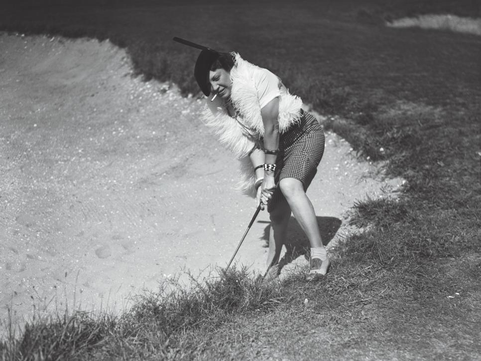 Golfing in Inappropriate Clothing