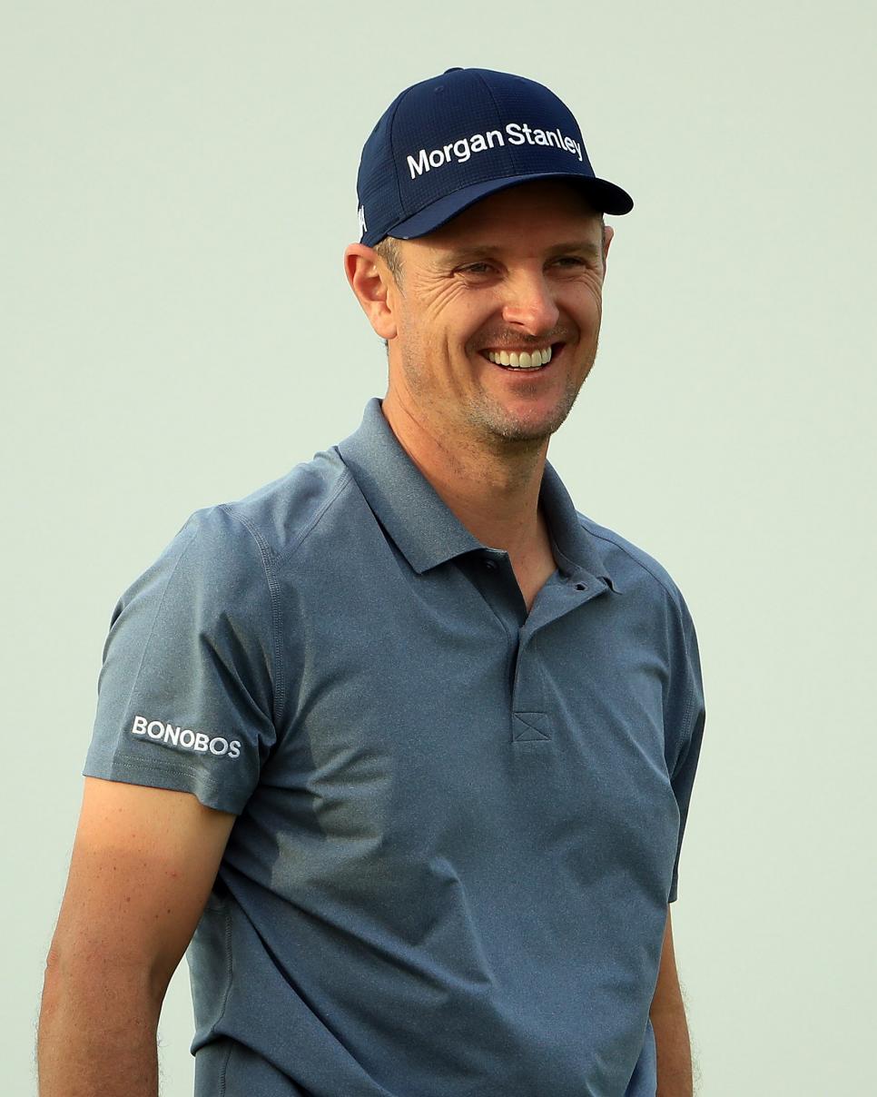UNSPECIFIED, SAUDI ARABIA - JANUARY 30:  Justin Rose of England in action during the Pro Am event prior to the start of the Saudi International at [Venue] on January 30, 2019 in King Abdullah Economic City, Saudi Arabia. (Photo by Andrew Redington/WME IMG/WME IMG via Getty Images )