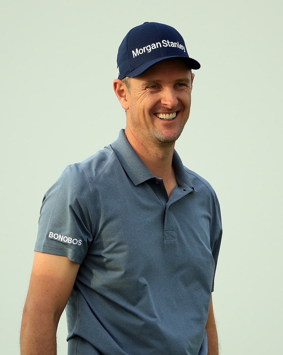 UNSPECIFIED, SAUDI ARABIA - JANUARY 30:  Justin Rose of England in action during the Pro Am event prior to the start of the Saudi International at [Venue] on January 30, 2019 in King Abdullah Economic City, Saudi Arabia. (Photo by Andrew Redington/WME IMG/WME IMG via Getty Images )