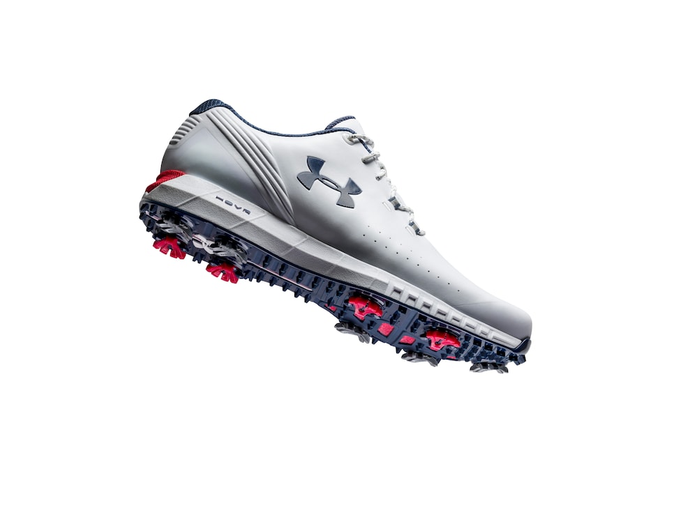 Men's HOVR Drive 2 Spiked Golf Shoe - White, UNDER ARMOUR