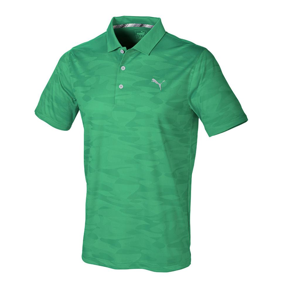 Puma Green Golf Polo Shirt.jpg