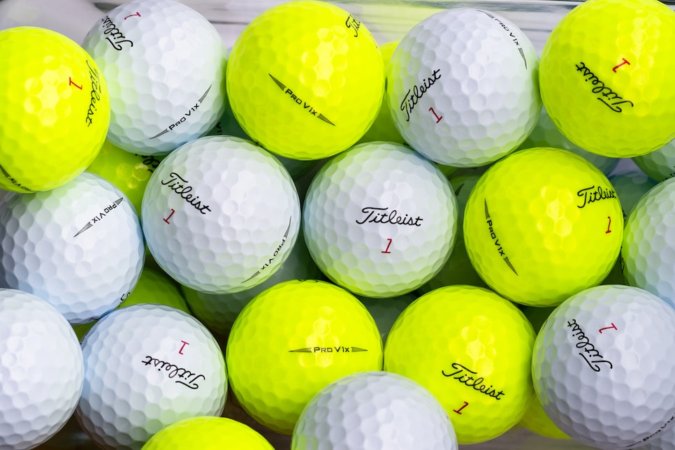 Titleist Pro V1 Golf Balls 2023 - Yellow