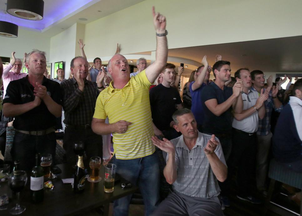 Golf - The Open Championship 2014 - Rory McIlroy Fans - Holywood Golf Course