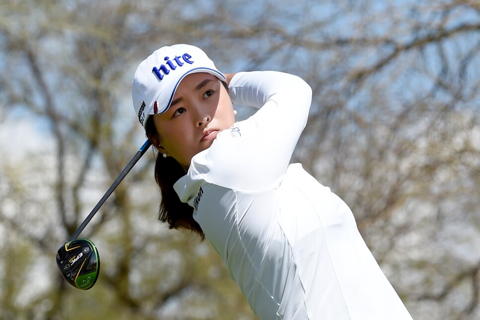 jin young ko Bank Of Hope Founders Cup - Round One