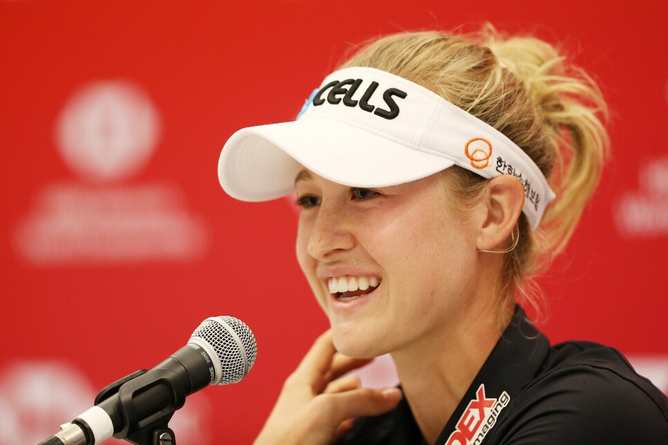 nelly korda HSBC Women's World Championship - Previews