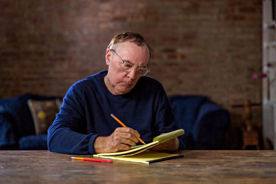 Author James Patterson explains what it's like to write a golf fiction