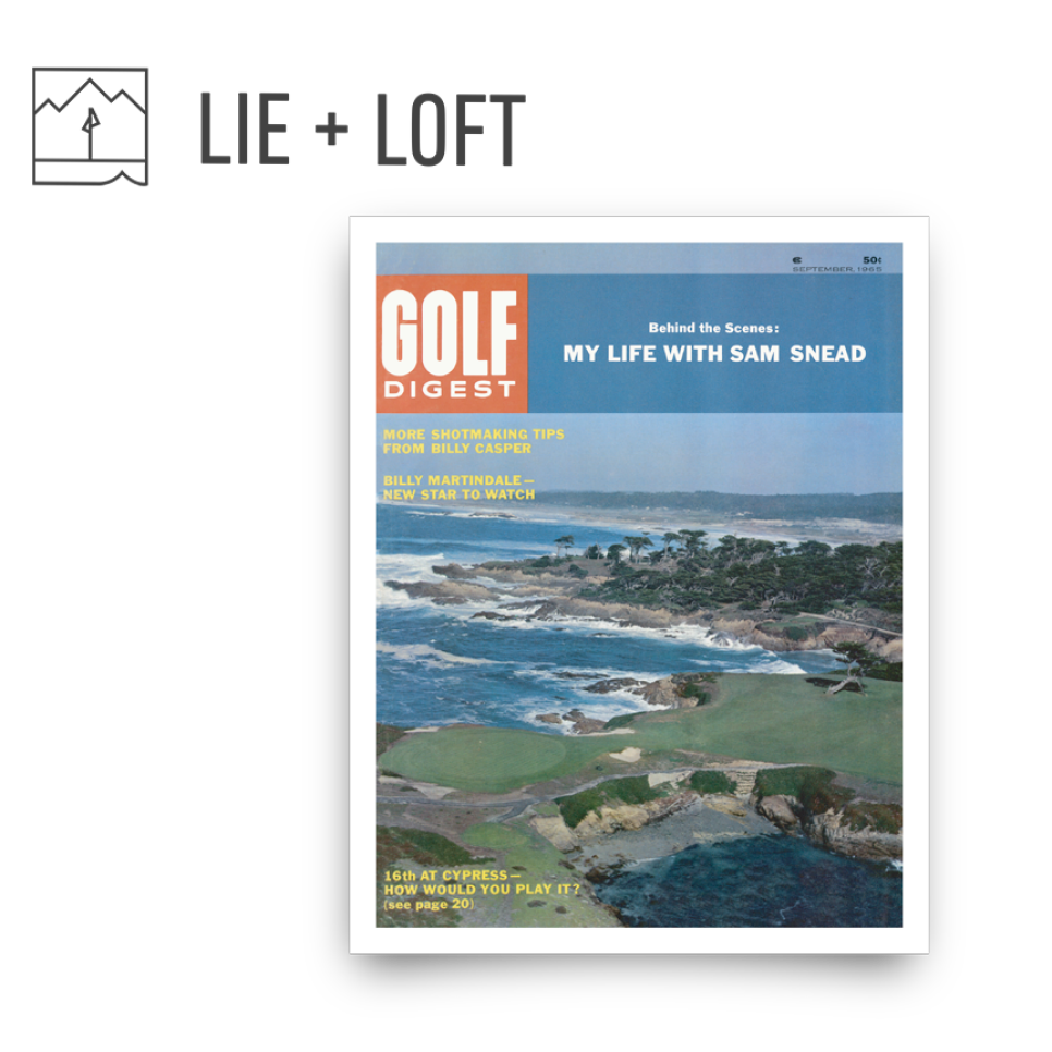 Cypress Point Golf Digest Cover Print Lie and Loft.png