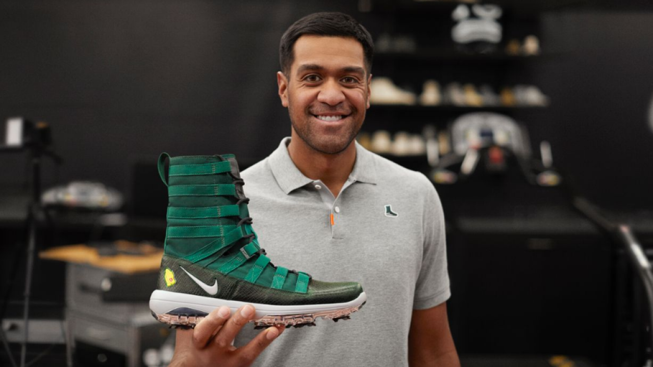 Tony Finau's new signature Nike shoe is 