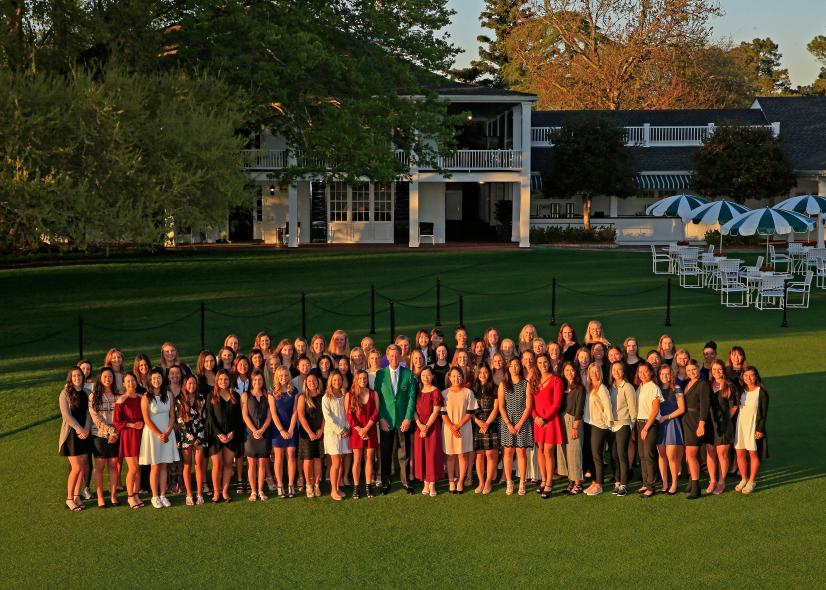 Watch the first shot ever hit at the inaugural Augusta National Women's