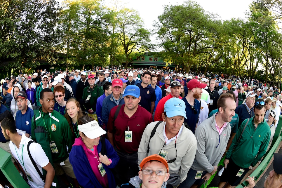 2016 Masters Practice Round 1