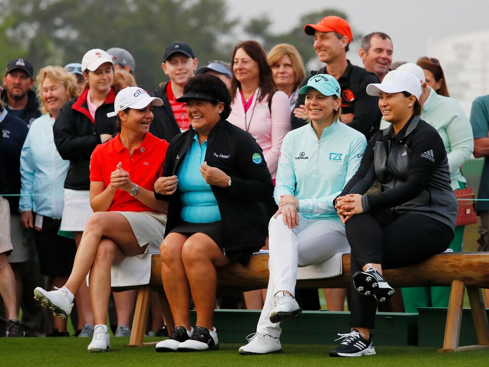 Hall Of Famers Get Emotional As They Kick Off The Final Round Of The Augusta National Women S