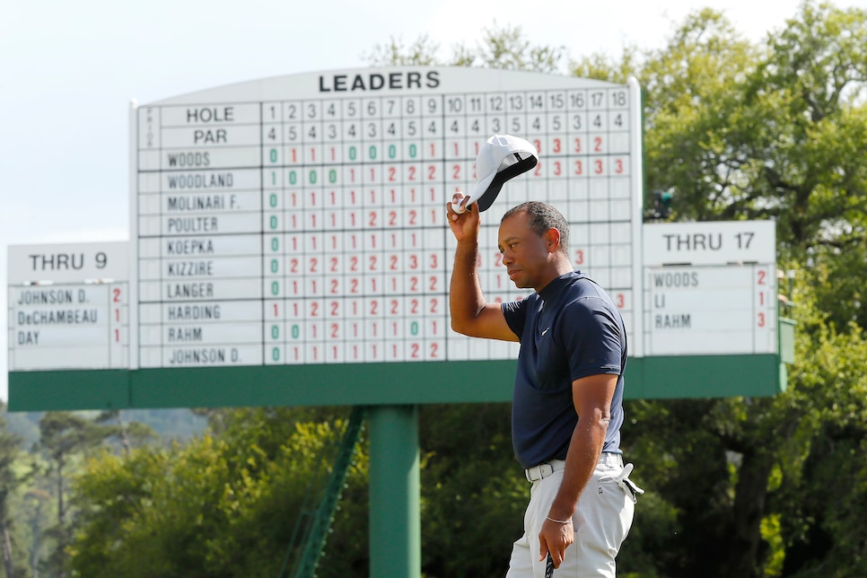 Masters 2019 leaderboard: The final scores as Tiger Woods record famous win  at Augusta, Golf, Sport