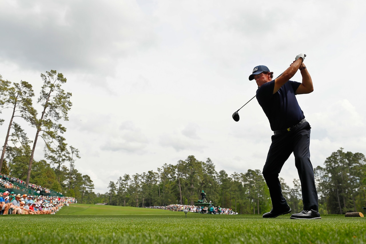 phil mickelson masters tee time