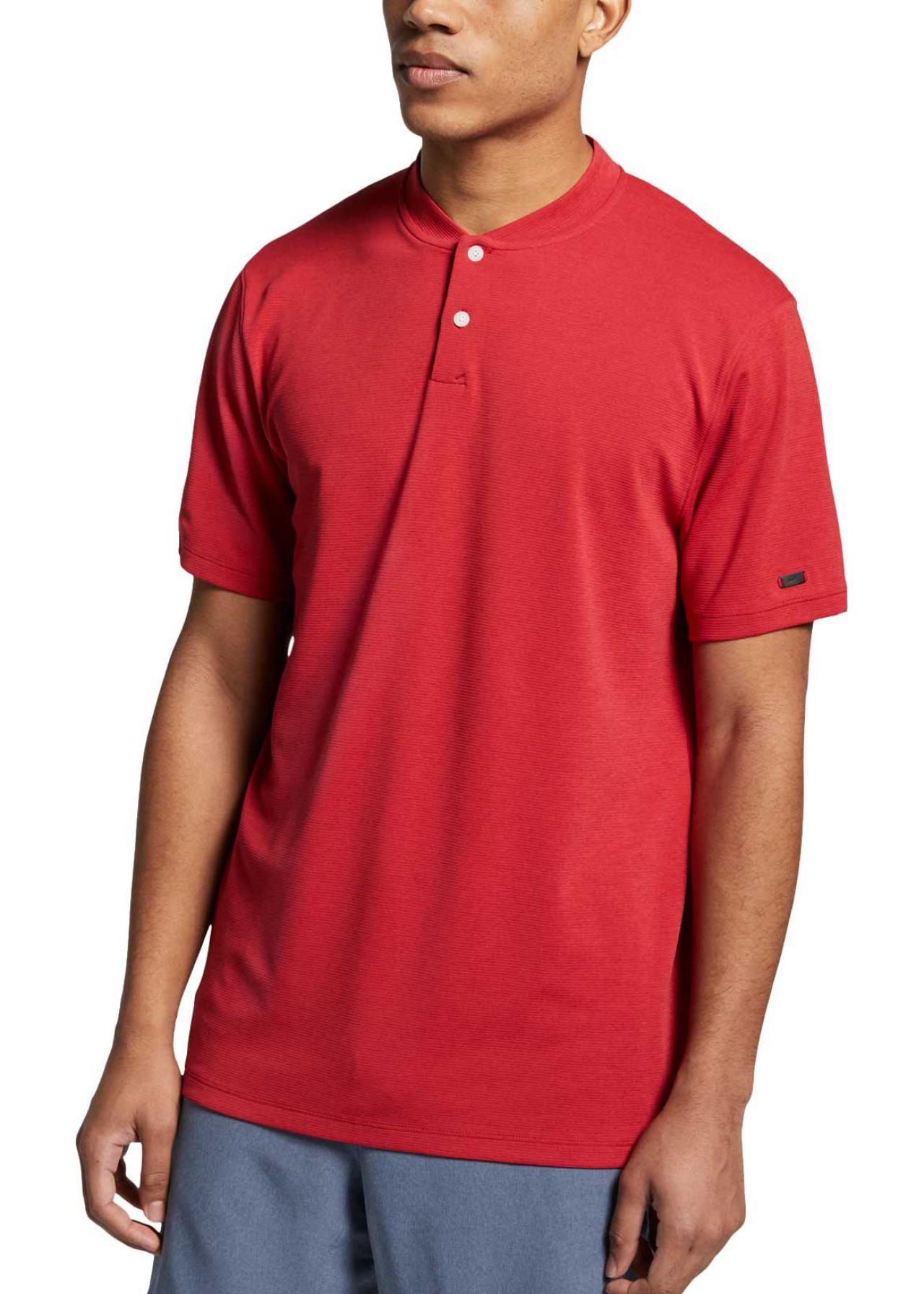 The argument for Tiger Woods' mock neck shirt, Golf Equipment: Clubs,  Balls, Bags