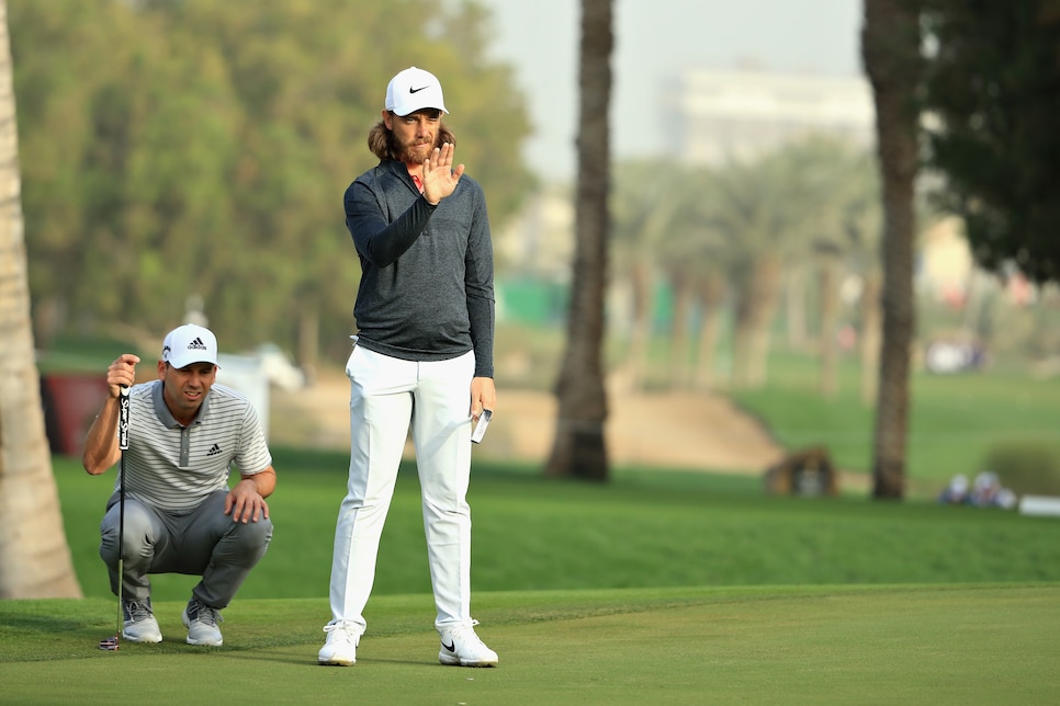 Omega dubai desert discount classic tee times